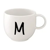 Kubki - Kubek z literą M Letters Villeroy & Boch - miniaturka - grafika 1