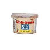 Szpachlówki - Kit do drewna 1 kg buk średni FINAKRYL - miniaturka - grafika 1
