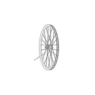 Części rowerowe - Sram, Spoke Kit 3PCS 260MM CXSPRINT JBEND Blk Unisex Dorosły, Czarny, Standard - miniaturka - grafika 1