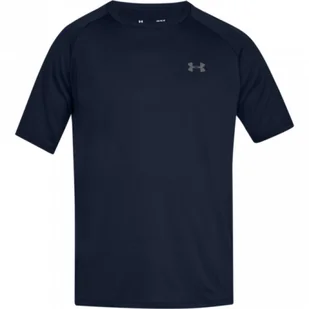 Męska koszulka treningowa UNDER ARMOUR Tech 2.0 SS Tee - granatowa - Koszulki sportowe męskie - miniaturka - grafika 1