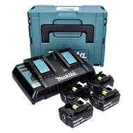 Akcesoria do elektronarzędzi - MAKITA Power Source Kit 3Ah XL 197720-6 czarny niebieski 4x Li-ionowy akumulator 3,0 Ah - miniaturka - grafika 1