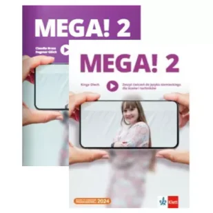 Pakiet: Mega! 2. Podręcznik i zeszyt ćwiczeń - Książki do nauki języka niemieckiego Pakiet: Mega! 2. Podręcznik i zeszyt ćwiczeń - Książki do nauki języka niemieckiego - miniaturka - grafika 1