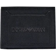 Portfele - Emporio Armani Skórzany portfel - miniaturka - grafika 1