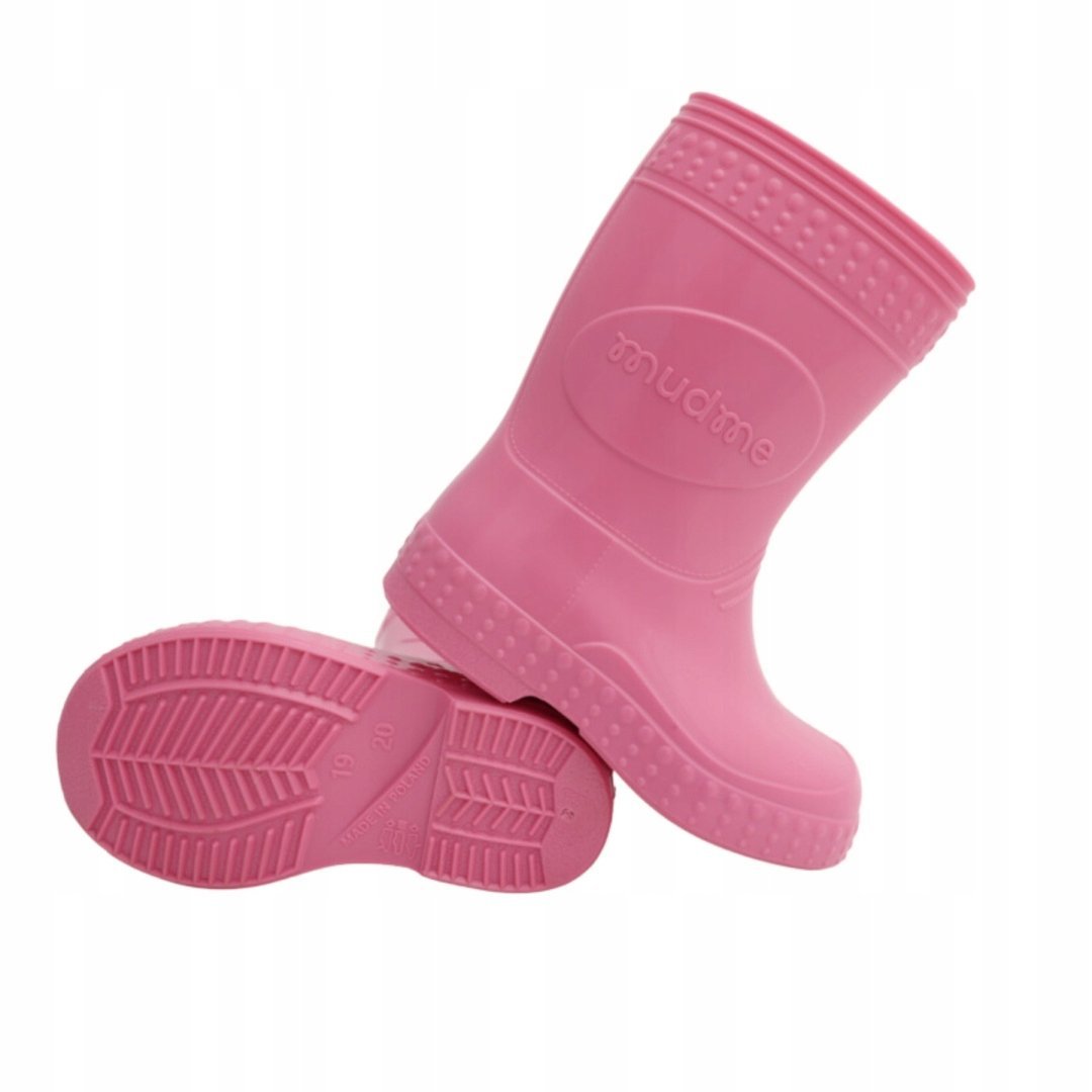 MUDME - Kalosze Dziecięce Bubble Gum - Styl i Funkcjonalność r.33-34