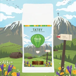 Kawa ziarnista Trip Coffee Tatry 1kg - Kawa - miniaturka - grafika 1