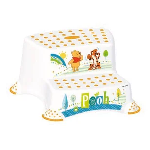 Podest dziecięcy dwustopniowy z funkcją antypoślizgową 'winnie' igor biały keeeper - Akcesoria łazienkowe - miniaturka - grafika 1
