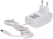 Taśmy LED - Zasilacz LED gniazdkowy 12V 24W 5.5/2.1 biały - miniaturka - grafika 1