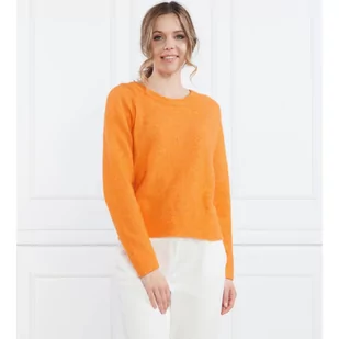 Samsøe Samsøe Wełniany sweter | Regular Fit - Swetry damskie - miniaturka - grafika 1