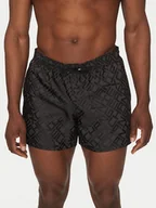 Kąpielówki męskie - Armani Exchange Szorty kąpielowe XM000829 AF13629 FC013 Czarny Regular Fit - miniaturka - grafika 1