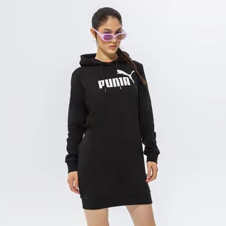 Sukienki - PUMA SUKIENKA ESS LOGO HOODED DRESS FL - Puma - grafika 1