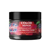 Maski do włosów - Ronney Mask Color Repair Cherry Uv Protection  - Maska Do Włosów Farbowanych Wiśniowa 300 Ml - miniaturka - grafika 1