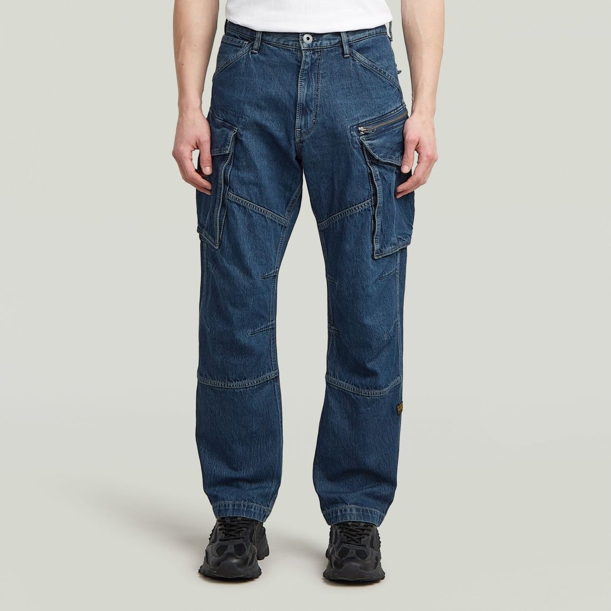jeansy męskie g-star d26149-d317 rovic 3d loose denim h146 worn in watercourse