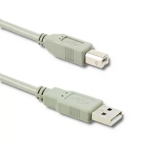 Qoltec KABEL USB 2.0 AM BM 0.19M 50393 Zamów do 16:00 wysyłka kurierem tego samego dnia! 50393 - Kable USB - miniaturka - grafika 2