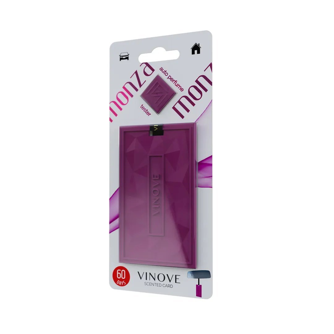 VINOVE SCENTED CARD ZAPACH MONZA DO AUTA ZAWIESZKA 60 DNI ZAPACH LUKSUSOWY