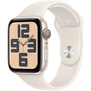 Apple Watch SE 2-gen GPS + Cellular 44mm M/L Beżowy - Smartwatch - miniaturka - grafika 2