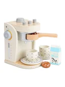 Zabawy w naśladowanie dorosłych - New Classic Toys Ekspres do kawy z akcesoriami - 3+ - miniaturka - grafika 1