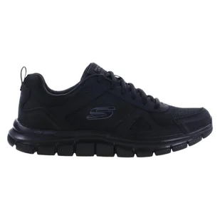 Buty na co dzień na trening męskie SKECHERS TRACK skóra siateczka - Buty trekkingowe męskie - miniaturka - grafika 1