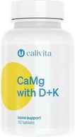 Suplementy diety - Ca-Mg with D+K Calivita 30 tabletek - miniaturka - grafika 1
