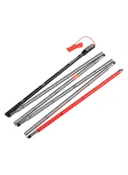 Sporty zimowe - akcesoria - Sonda lawinowa Mammut Probe 240 Speed Lock - vibrant orange - miniaturka - grafika 1