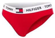 Majtki damskie - TOMMY HILFIGER MAJTKI DAMSKIE BIKINI RED UW0UW02193 XCN - Rozmiar: M - miniaturka - grafika 1