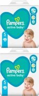 Pieluchy - Pieluszki Pampers Active Baby rozmiar 5 11-16 kg - miniaturka - grafika 1