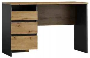 Biurko B005, dąb wotan/antracyt, Signal, Gratisy, szybko - Biurka - miniaturka - grafika 1