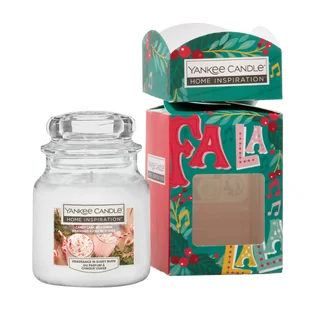 Yankee Candle Zestaw prezentowy: Świeca Candy Cane Milkshake - Świece - miniaturka - grafika 1