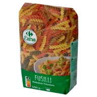 Makaron - Carrefour Extra Makaron Tricolore fusili 500 g - miniaturka - grafika 1
