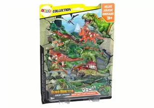 Zestaw Figurki Dinozaury 6 sztuk Kolorowe - Figurki dla dzieci - miniaturka - grafika 3