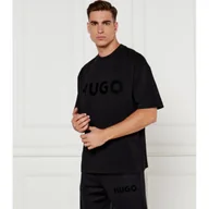 Koszulki męskie - HUGO T-shirt Dinkee Oversize fit - miniaturka - grafika 1