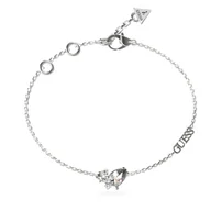 Bransoletki - Bransoletka Guess JUBB04 414JW Srebrny - miniaturka - grafika 1