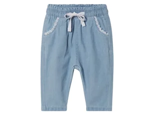 Lupilu Spodnie niemowlęce z biobawełny Jasnoniebieski 50/56 - Spodenki dla niemowląt - miniaturka - grafika 1