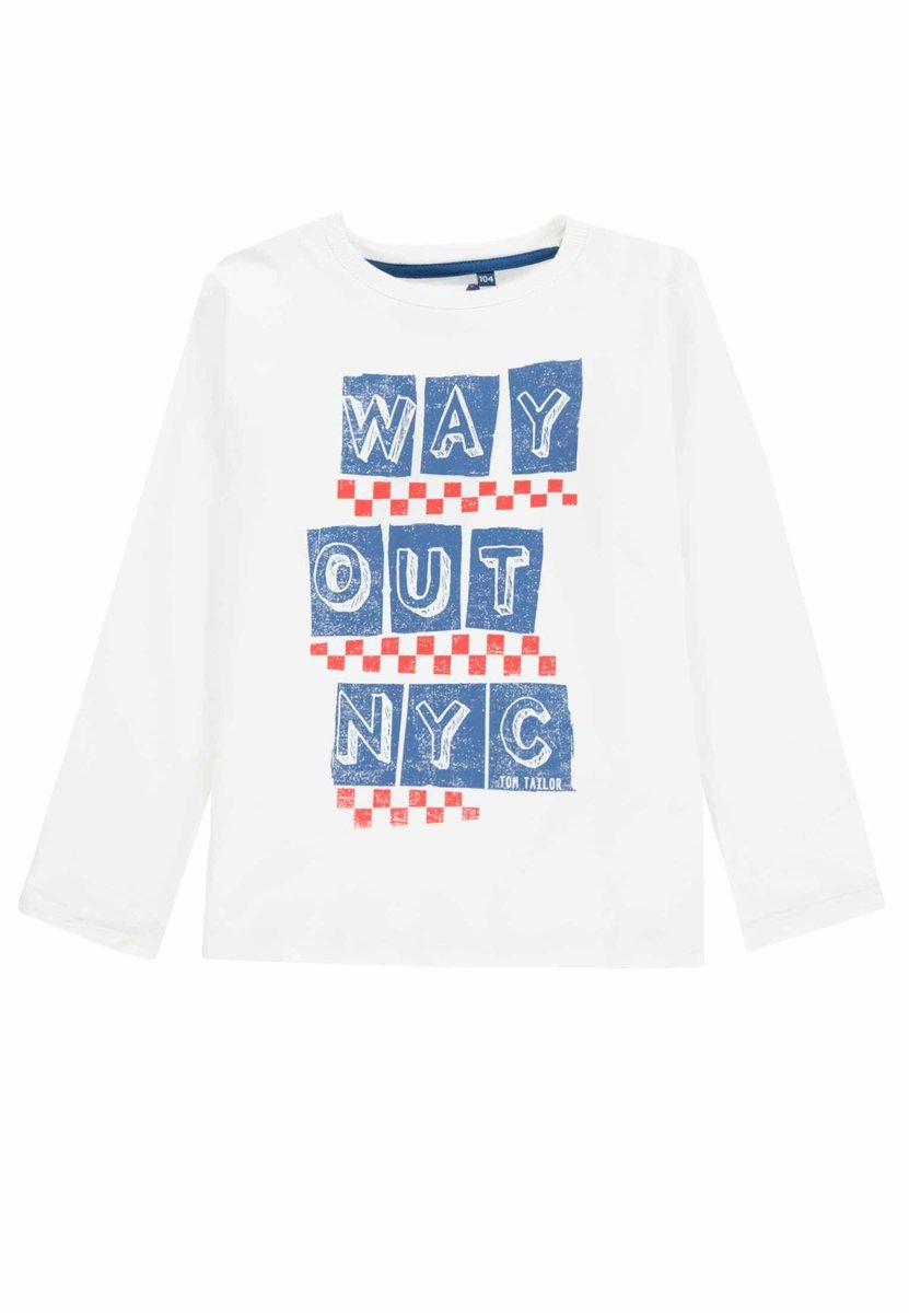 Tom Tailor, chłopięca bluzka z długim rękawem, rozmiar 122