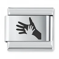 Charmsy - Murrano ITALIAN CHARMS Symbole Gesty Dłonie IH-182 - miniaturka - grafika 1