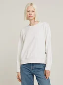 Bluzy damskie - G-Star Bluza w kolorze białym - miniaturka - grafika 1