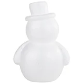 Prace ręczne dla dzieci - [608109] Bałwanek styropianowy 12cm - miniaturka - grafika 1
