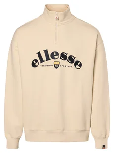 ellesse Męska bluza nierozpinana Mężczyźni Bawełna beżowy jednolity, S - Bluzy męskie - miniaturka - grafika 1