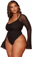 Odzież ciążowa - PRETTYLITTLETHING PLUS BODY DAMSKIE CZARNE XXL EJF - miniaturka - grafika 1