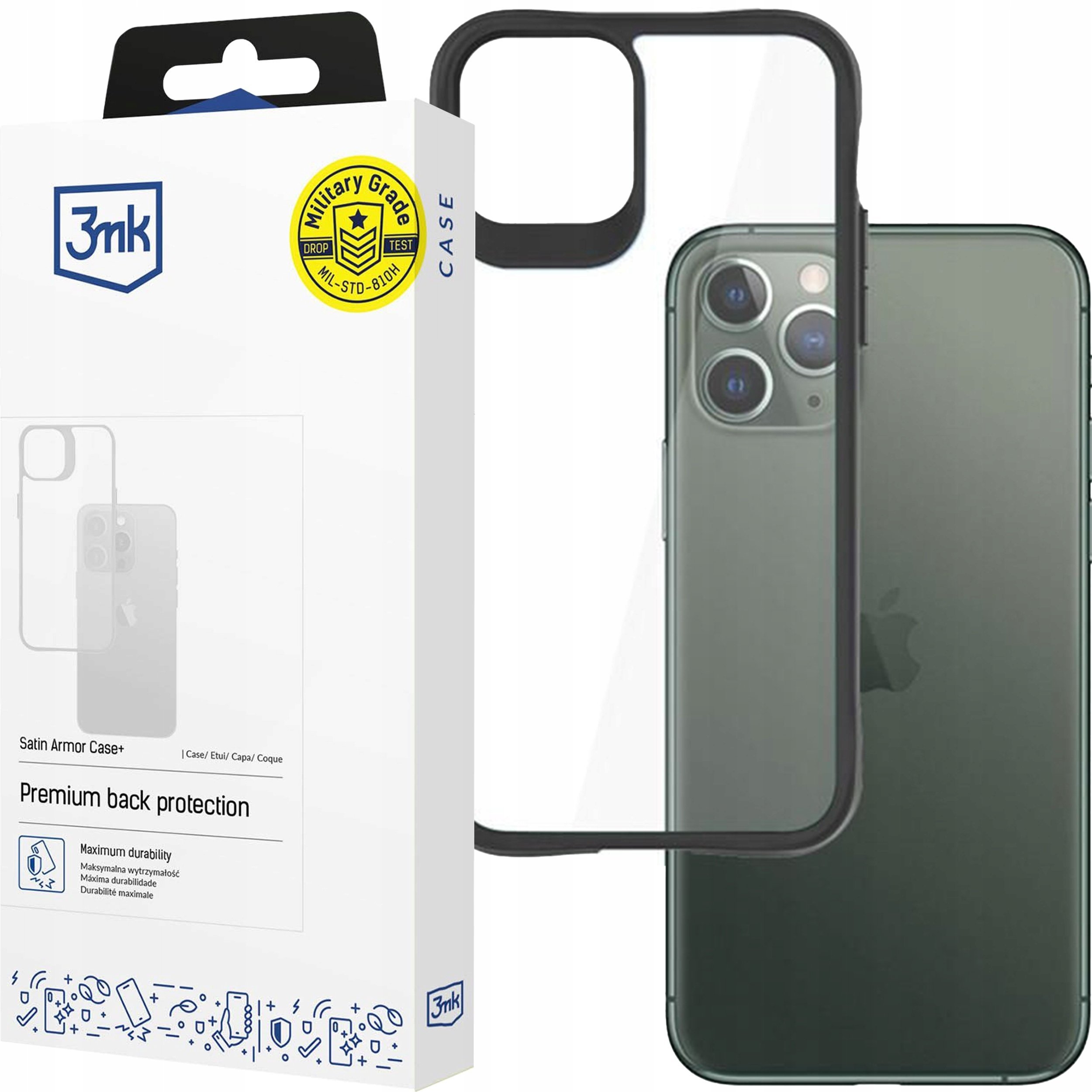 3MK Apple iPhone 11 Pro Max - 3mk Satin Armor Case+