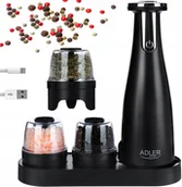 Młynki do soli i pieprzu - Młynek do przypraw na Usb, 3w1 Adler Ad 4449b - miniaturka - grafika 1