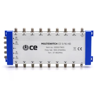MultiSwitch TechniSat CE 5/16 HD 0000/7903 - Inne akcesoria audio-wideo - miniaturka - grafika 1