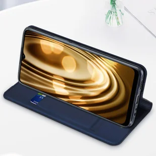 Dux Ducis Skin Pro kabura etui pokrowiec z klapką Realme Narzo 50A czarny - Etui i futerały do telefonów - miniaturka - grafika 14