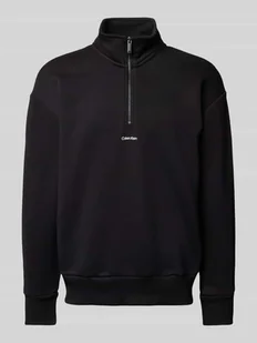 Bluza z nadrukiem z logo model ‘NANO’ - Swetry męskie - miniaturka - grafika 1