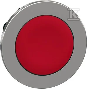 Główka przycisku bez podświetlenia metalowy czerwony O30 samoczynny powrót nieoznakowany Harmony XB4 - Sterowniki i przekaźniki - miniaturka - grafika 1