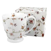 Kubki - Duo Kubek Na Stopce Porcelanowy Romantic Safa Biały 500 Ml Wh - miniaturka - grafika 1
