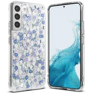 Etui i futerały do telefonów - RINGKE Fusion Design pancerne etui pokrowiec z żelową ramką Samsung Galaxy S22+ (S22 Plus) przezroczysty (Wild flowers) (F593R51) F593R51 - miniaturka - grafika 1