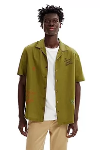 Desigual Męska kurtka Cam_Angus, zielony, XXL - Kurtki męskie - miniaturka - grafika 1