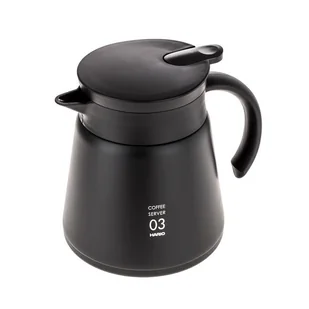 Hario Server Insulated Stainless Steel V60-03 Czarny 800ml 6092-uniw - Dzbanki i imbryki - miniaturka - grafika 2