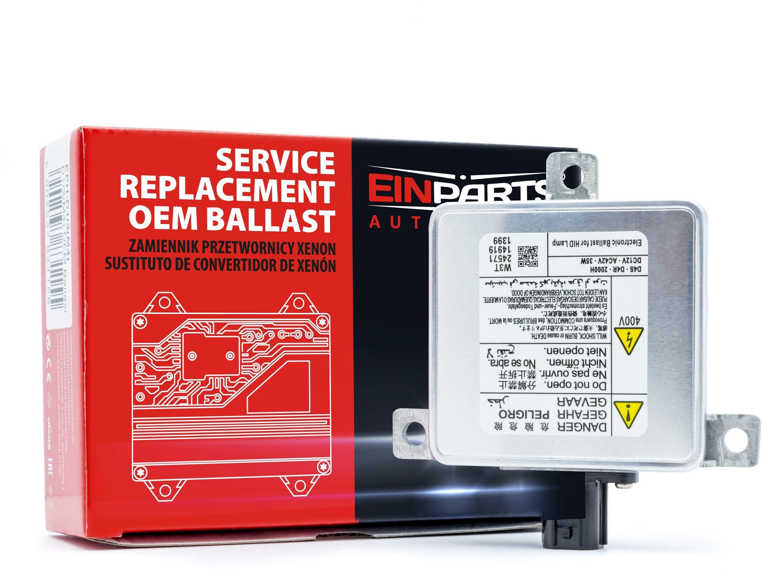 Przetwornica Einparts Automotive EINPARTS PRZETWORNICA XENONOWA 35W DO MAZDA 3 CX-5 2013-2017 HONDA CR