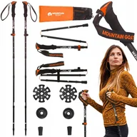 Kije trekkingowe - Kijki Trekkingowe Składane Mountain Goat Pro+ Etui - miniaturka - grafika 1